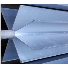 Pièces de vaporisateur ambiantes: tubes à ailettes extrudés en aluminium